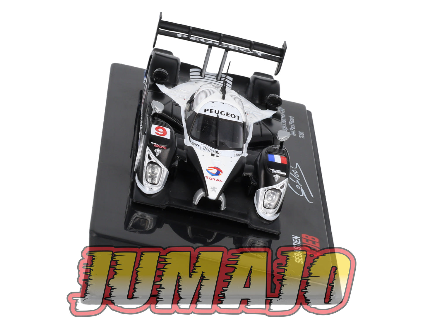 RSL34 Voiture 1/43 IXO Altaya Rallye Sebastien Loeb PEUGEOT 908 HDI FAP 2008 Test Paul Ricard