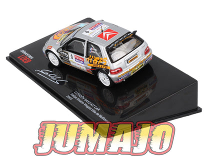 RSL35 Voiture 1/43 IXO Altaya Rallye Sebastien Loeb CITROËN Saxo Kit Car 2003 #0 Rallye Alsace Vosges Ville De Mulhouse