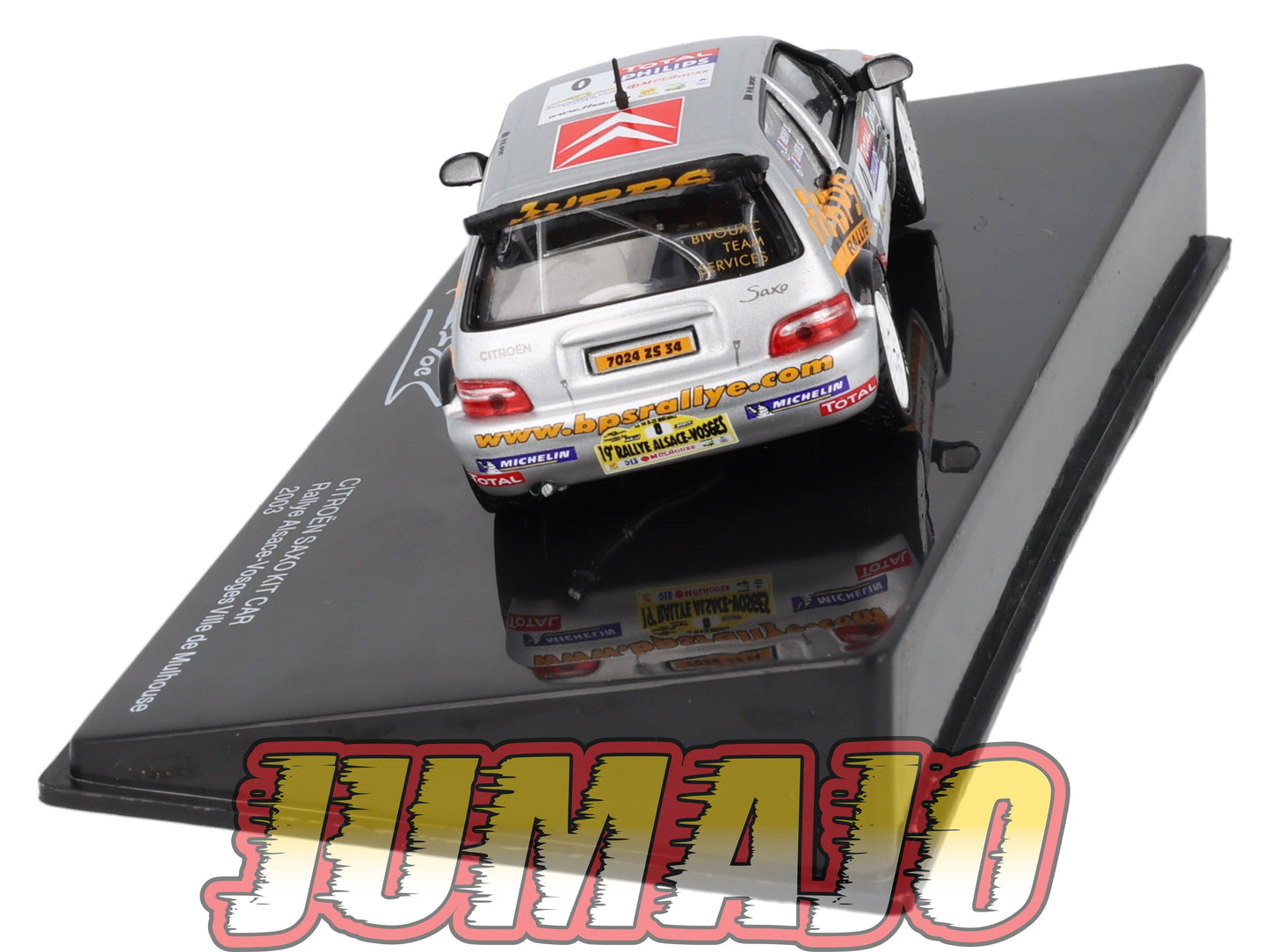 RSL35 Voiture 1/43 IXO Altaya Rallye Sebastien Loeb CITROËN Saxo Kit Car 2003 #0 Rallye Alsace Vosges Ville De Mulhouse