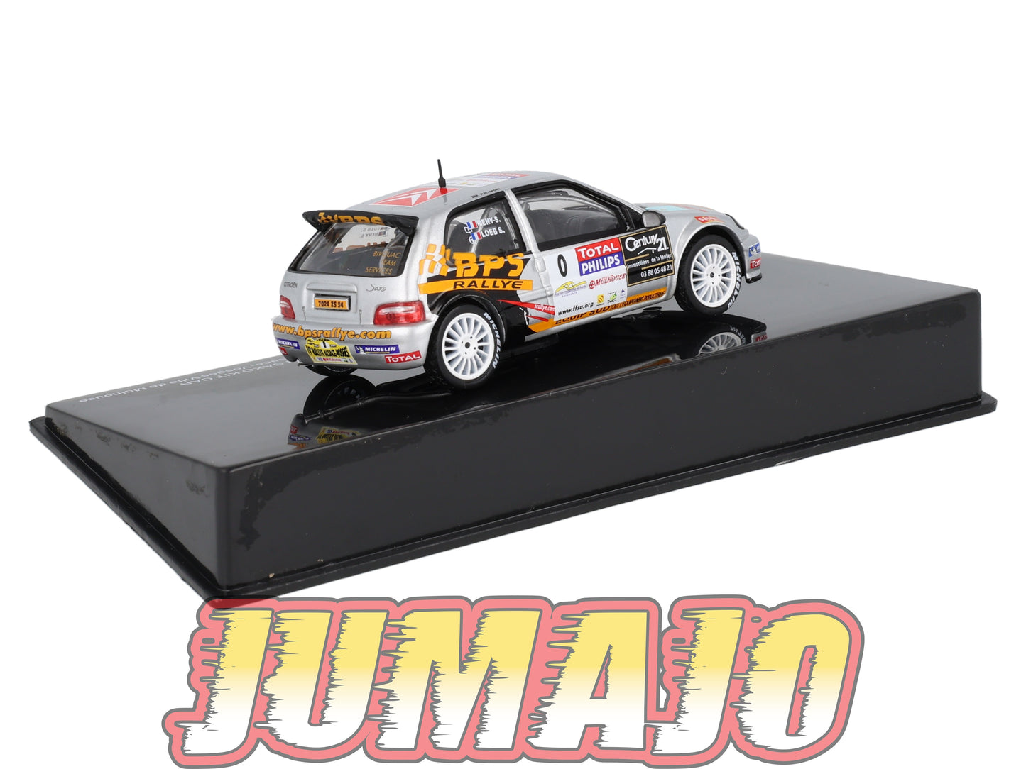 RSL35 Voiture 1/43 IXO Altaya Rallye Sebastien Loeb CITROËN Saxo Kit Car 2003 #0 Rallye Alsace Vosges Ville De Mulhouse