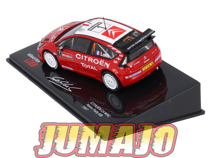 RSL38 Voiture 1/43 IXO Altaya Rallye Sebastien Loeb : CITROËN C4 WRC 2007 #1 Wales Rally gb