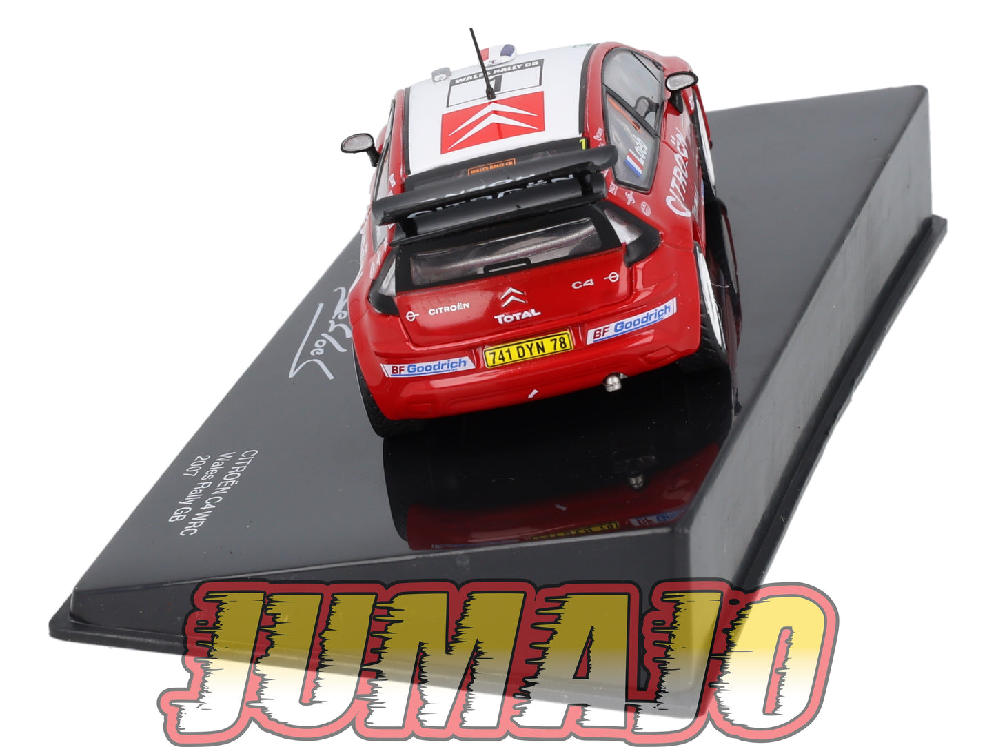 RSL38 Voiture 1/43 IXO Altaya Rallye Sebastien Loeb : CITROËN C4 WRC 2007 #1 Wales Rally gb