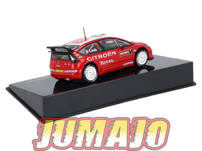 RSL38 Voiture 1/43 IXO Altaya Rallye Sebastien Loeb : CITROËN C4 WRC 2007 #1 Wales Rally gb