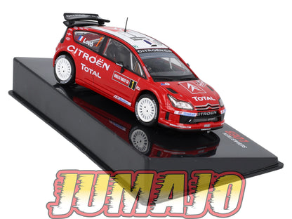 RSL38 Voiture 1/43 IXO Altaya Rallye Sebastien Loeb : CITROËN C4 WRC 2007 #1 Wales Rally gb