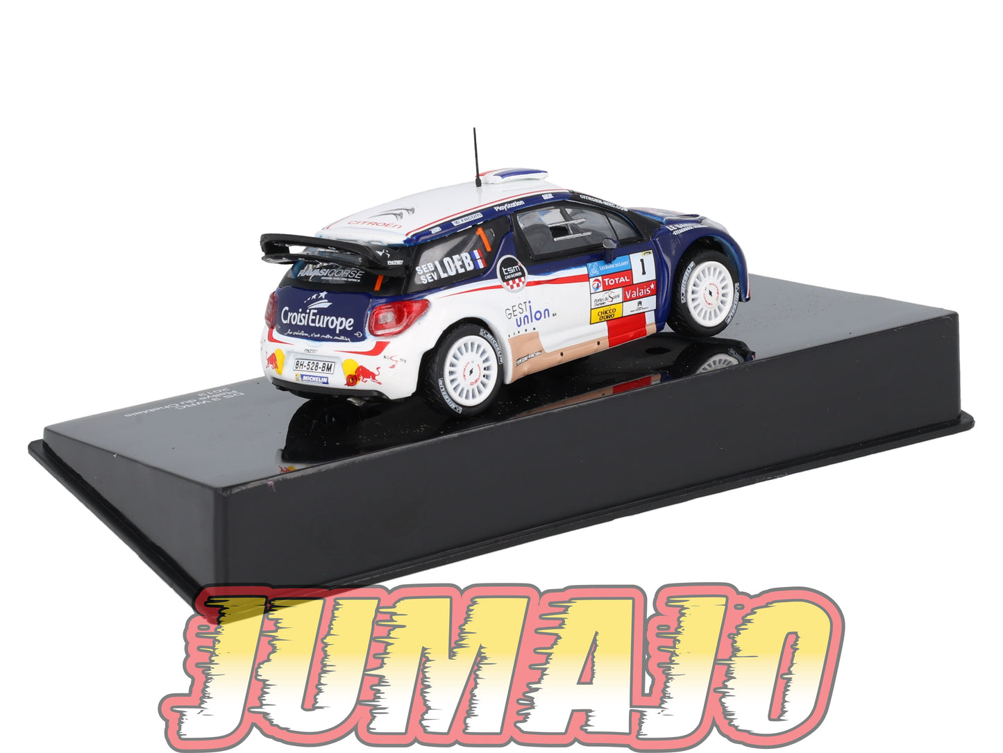 RSL40 Voiture 1/43 IXO Altaya Rallye Sebastien Loeb CITROËN DS3 WRC 2013 #1 Rallye Du Chablais
