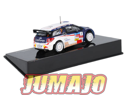 RSL40 Voiture 1/43 IXO Altaya Rallye Sebastien Loeb CITROËN DS3 WRC 2013 #1 Rallye Du Chablais