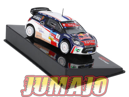 RSL40 Voiture 1/43 IXO Altaya Rallye Sebastien Loeb CITROËN DS3 WRC 2013 #1 Rallye Du Chablais