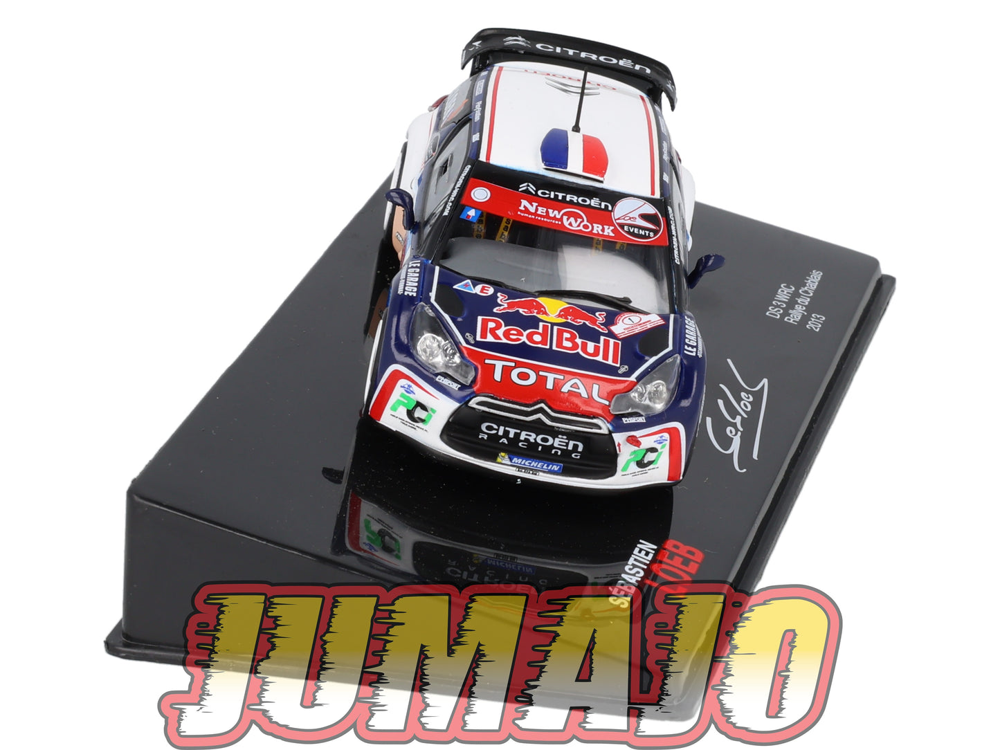 RSL40 Voiture 1/43 IXO Altaya Rallye Sebastien Loeb CITROËN DS3 WRC 2013 #1 Rallye Du Chablais