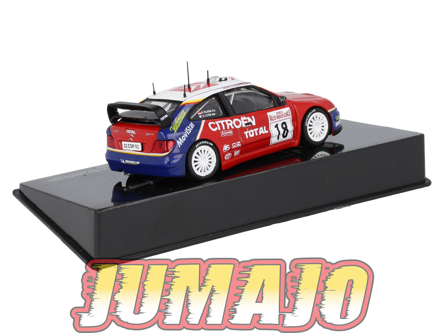 RSL41 Voiture 1/43 IXO Altaya Rallye Sebastien Loeb CITROËN Xsara WRC 2003 #18 Rallye Monte Carlo