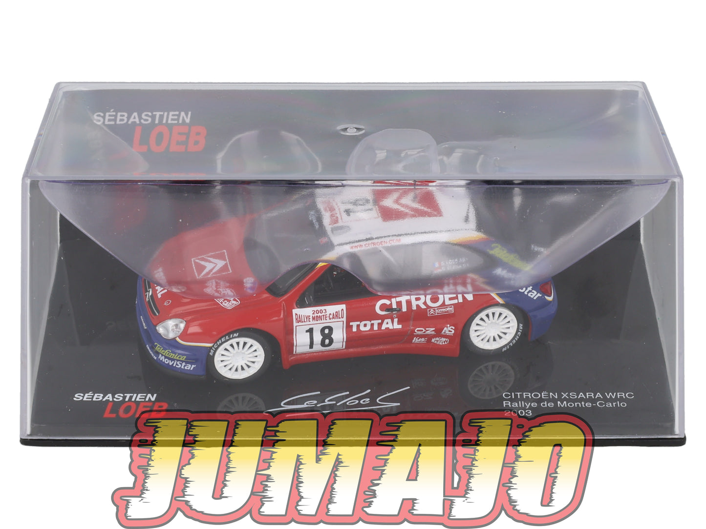 RSL41 Voiture 1/43 IXO Altaya Rallye Sebastien Loeb CITROËN Xsara WRC 2003 #18 Rallye Monte Carlo