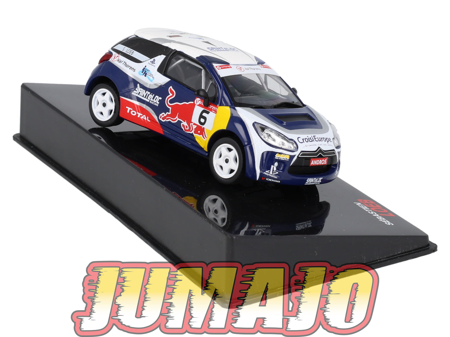 RSL42 Voiture 1/43 IXO Altaya Rallye Sebastien Loeb CITROËN DS3 2014 36 Trophée Andros (Glace)