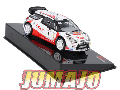RSL48 Voiture 1/43 IXO Altaya Rallye Sebastien Loeb CITROËN DS3 WRC 2015 #1 Rallye National épernay Vins De Champagne