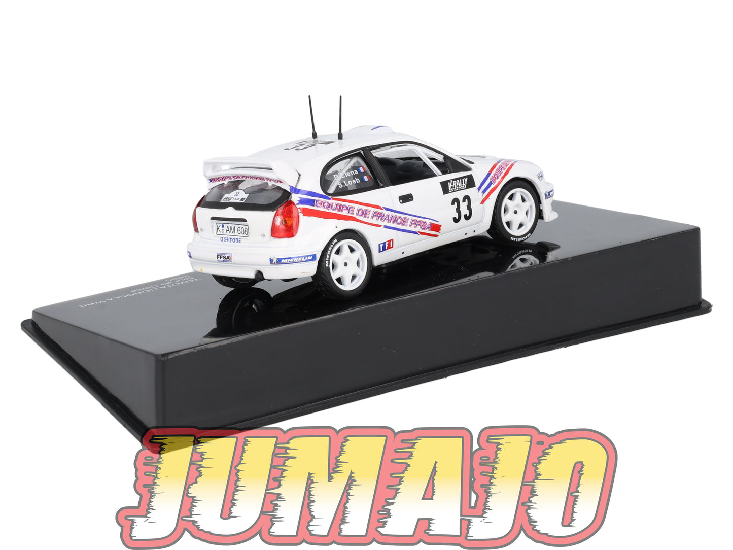 RSL49 Voiture 1/43 IXO Altaya Rallye Sebastien Loeb TOYOTA Corolla Wrc 2000 #33 Tour De Corse