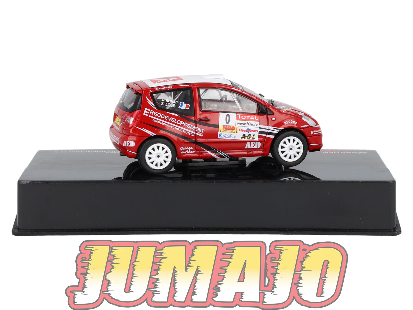 RSL53 Voiture 1/43 IXO Altaya Rallye Sebastien Loeb CITROËN C2 R2 MAX 2008 #0 Rallye National Lyon Charbonnières Rhône
