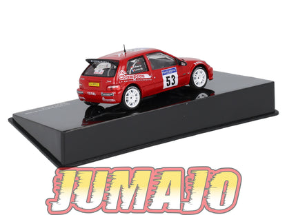 RSL54 Voiture 1/43 IXO Altaya Rallye Sebastien Loeb CITROËN Saxo S1600 2001 #53 Tour De Corse