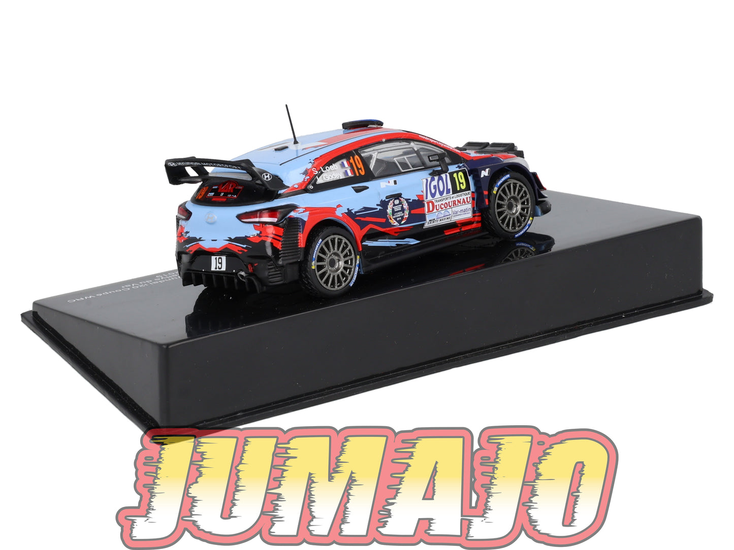 RSL57 Voiture 1/43 IXO Altaya Rallye Sebastien Loeb HYUNDAI i20 Coupé WRC 2019 #19 Rallye Du Var
