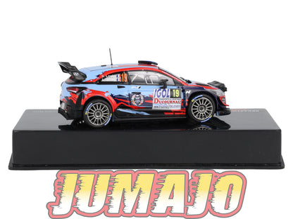 RSL57 Voiture 1/43 IXO Altaya Rallye Sebastien Loeb HYUNDAI i20 Coupé WRC 2019 #19 Rallye Du Var