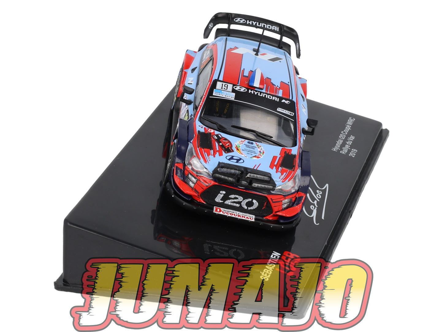 RSL57 Voiture 1/43 IXO Altaya Rallye Sebastien Loeb HYUNDAI i20 Coupé WRC 2019 #19 Rallye Du Var