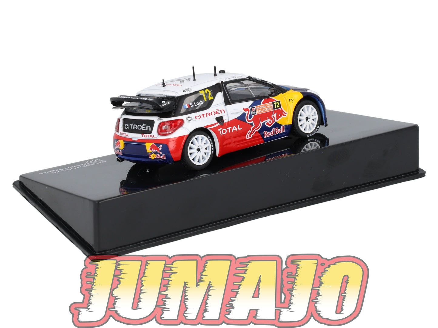 RSL64 Voiture 1/43 IXO Altaya Rallye Sebastien Loeb CITROËN DS3 XL 2012 #72 X Games Los Angeles