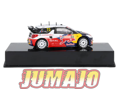 RSL64 Voiture 1/43 IXO Altaya Rallye Sebastien Loeb CITROËN DS3 XL 2012 #72 X Games Los Angeles