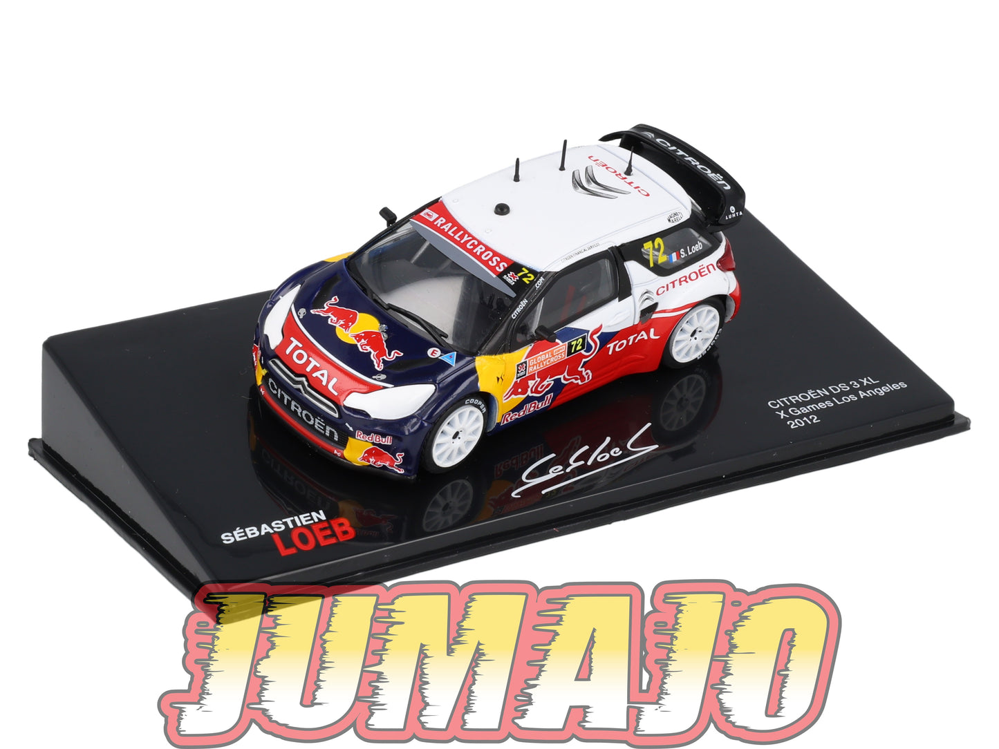 RSL64 Voiture 1/43 IXO Altaya Rallye Sebastien Loeb CITROËN DS3 XL 2012 #72 X Games Los Angeles