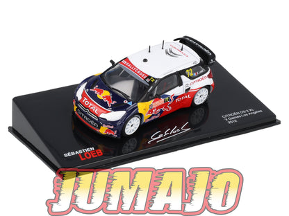 RSL64 Voiture 1/43 IXO Altaya Rallye Sebastien Loeb CITROËN DS3 XL 2012 #72 X Games Los Angeles