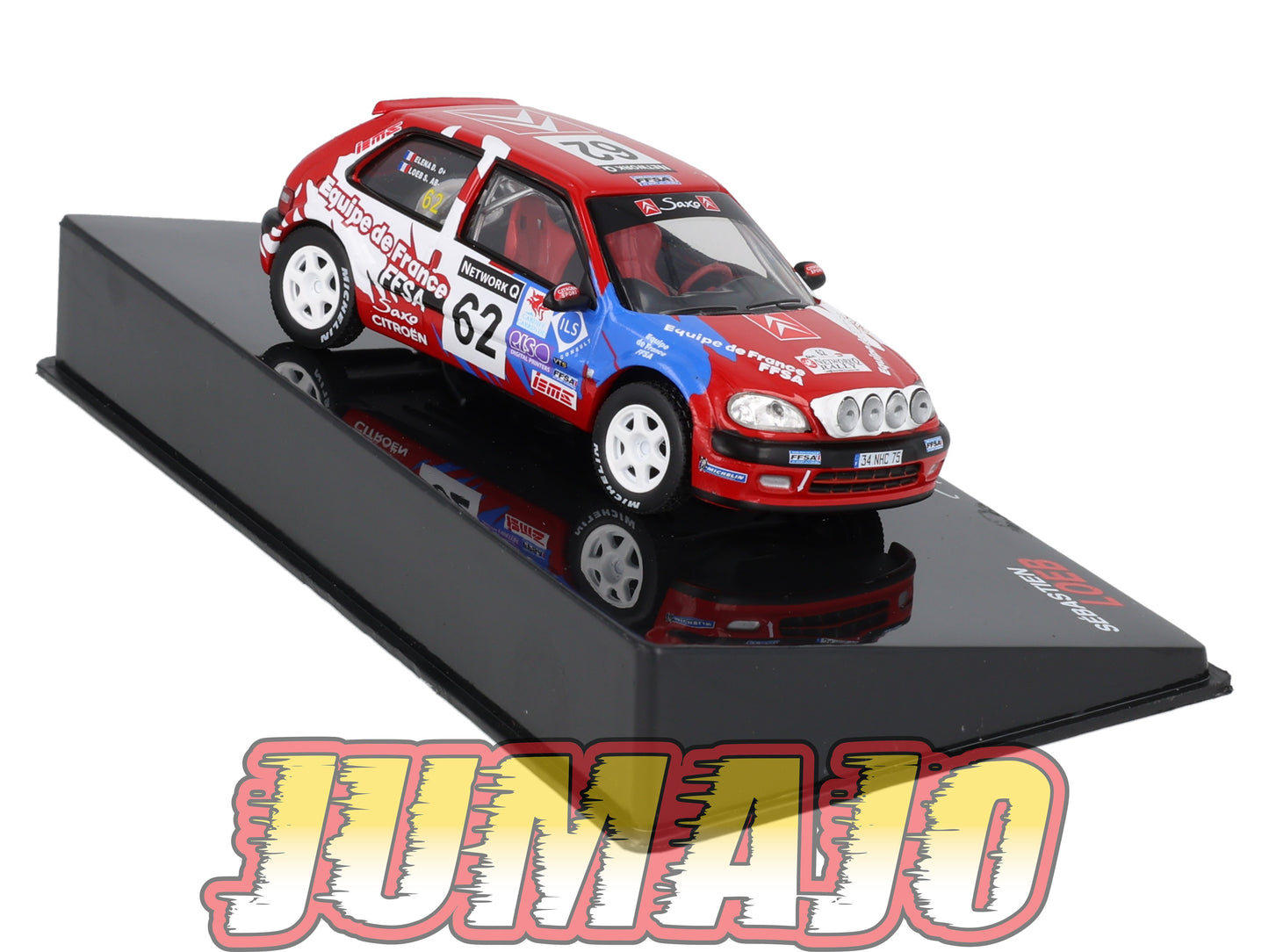 RSL65 Voiture 1/43 IXO Altaya Rallye Sebastien Loeb CITROËN Saxo VTS 2000 #62 Rallye Of Great Britain