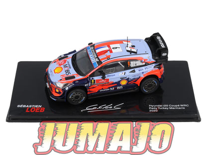 RSL66 Voiture 1/43 IXO Altaya Rallye Sebastien Loeb HYUNDAI i20 Coupé WRC 2020 #6 Rallye Turkey Marmaris