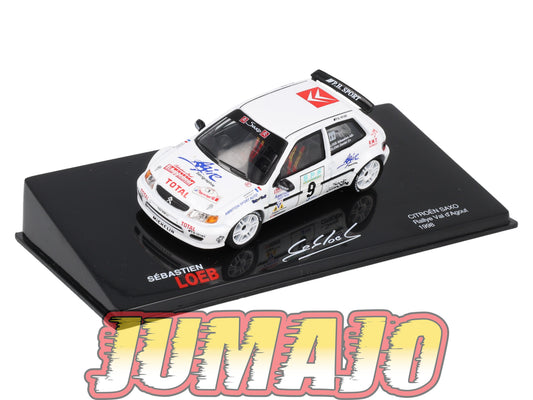 RSL8 Voiture 1/43 IXO Altaya Rallye Sebastien Loeb CITROËN Saxo 1998 #9 Val d'Agout