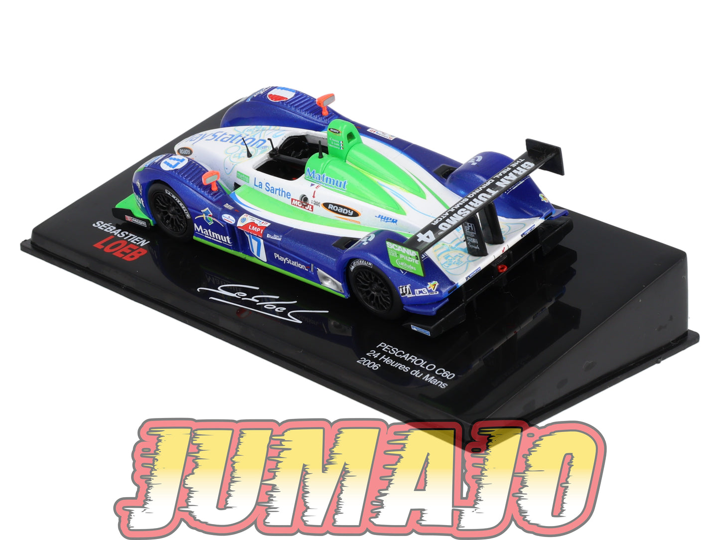 RSL9 Voiture 1/43 IXO Altaya Rallye Sebastien Loeb PESCAROLO C60 2006 #17 24H Le Mans