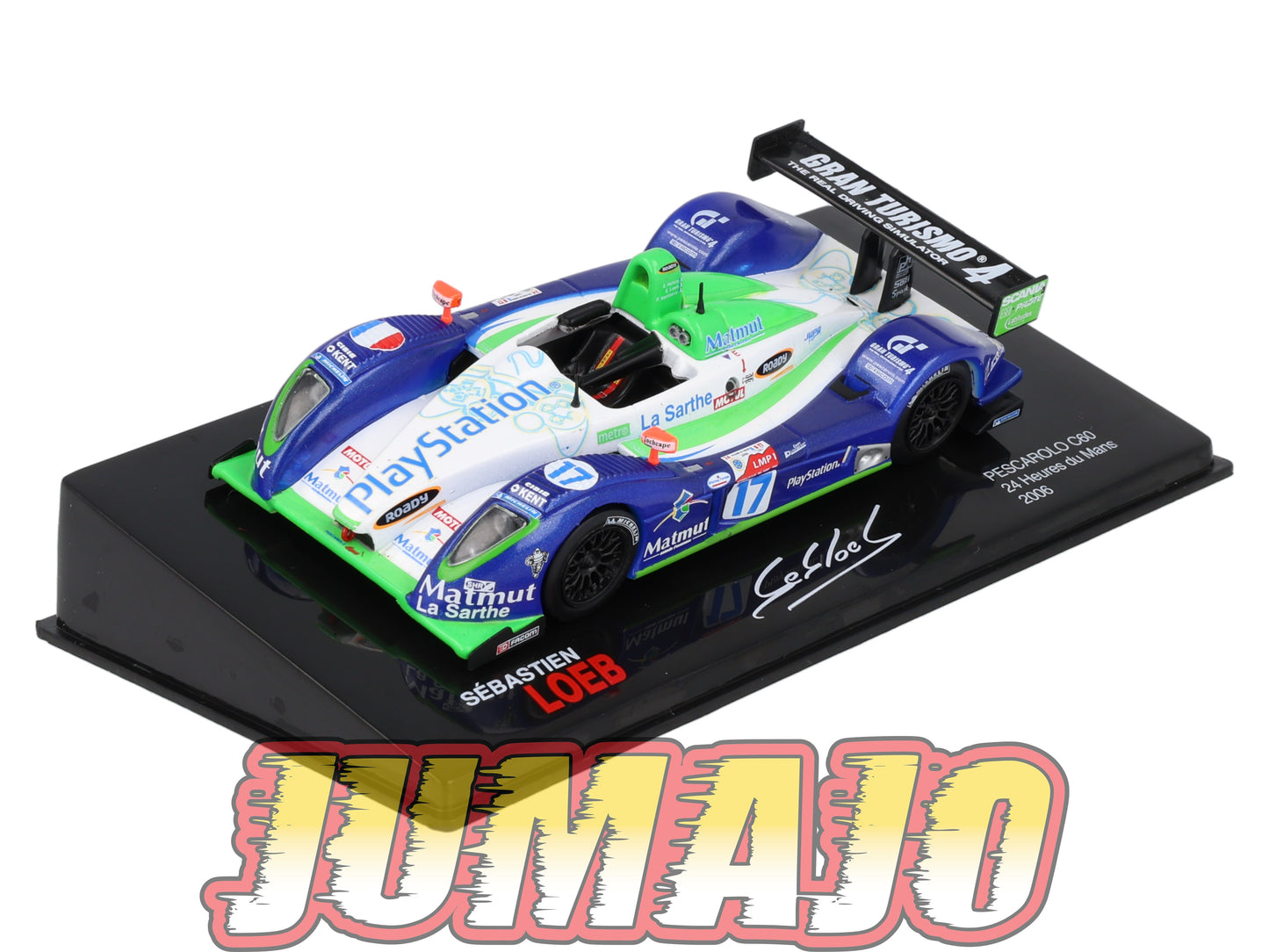 RSL9 Voiture 1/43 IXO Altaya Rallye Sebastien Loeb PESCAROLO C60 2006 #17 24H Le Mans