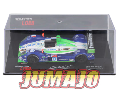 RSL9 Voiture 1/43 IXO Altaya Rallye Sebastien Loeb PESCAROLO C60 2006 #17 24H Le Mans