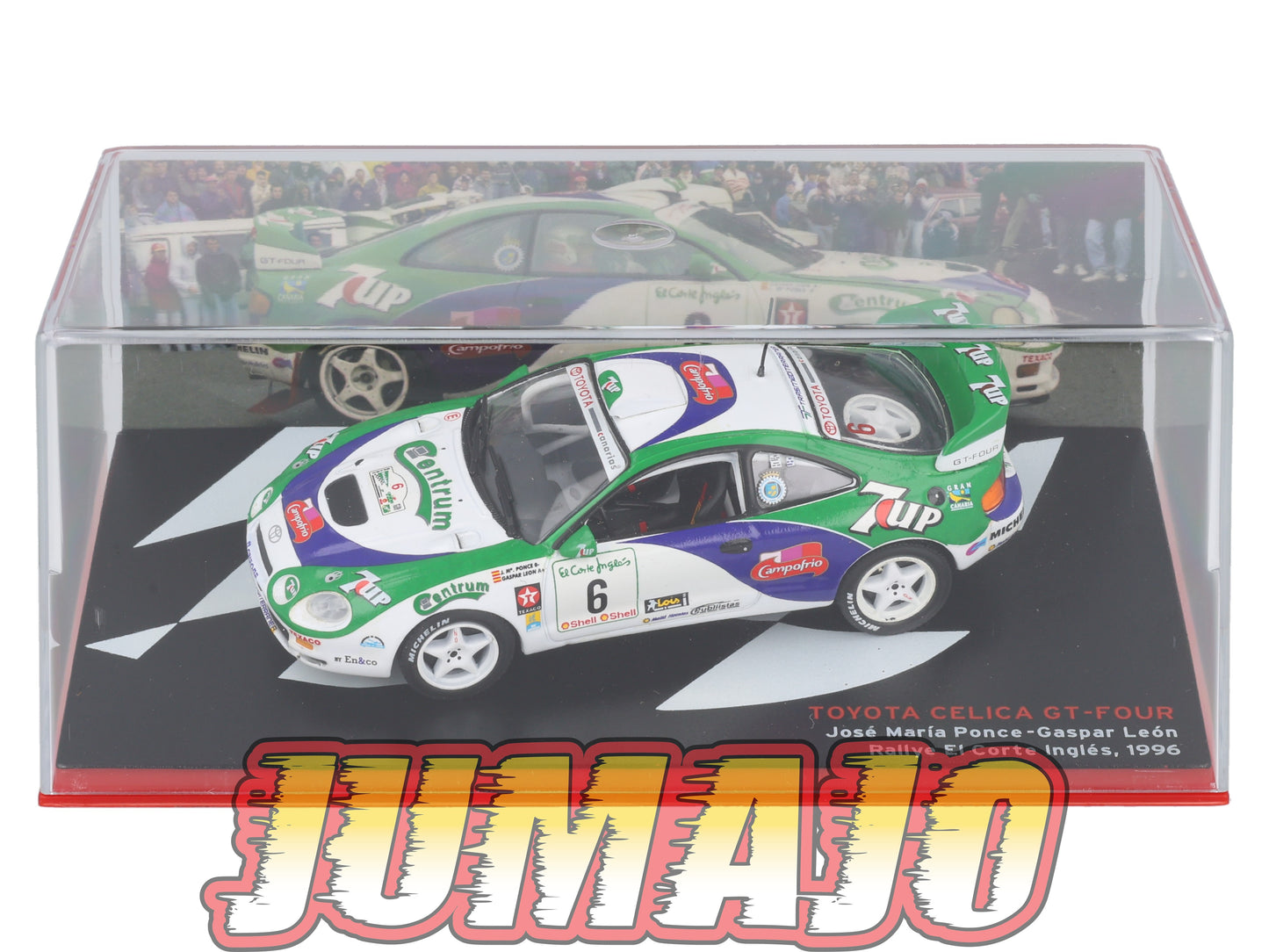 RSP10 Voiture Rallye 1/43 IXO Altaya : TOYOTA Celica GT-Four J.Ponce 1996 #6