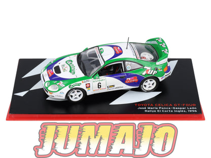 RSP10 Voiture Rallye 1/43 IXO Altaya : TOYOTA Celica GT-Four J.Ponce 1996 #6