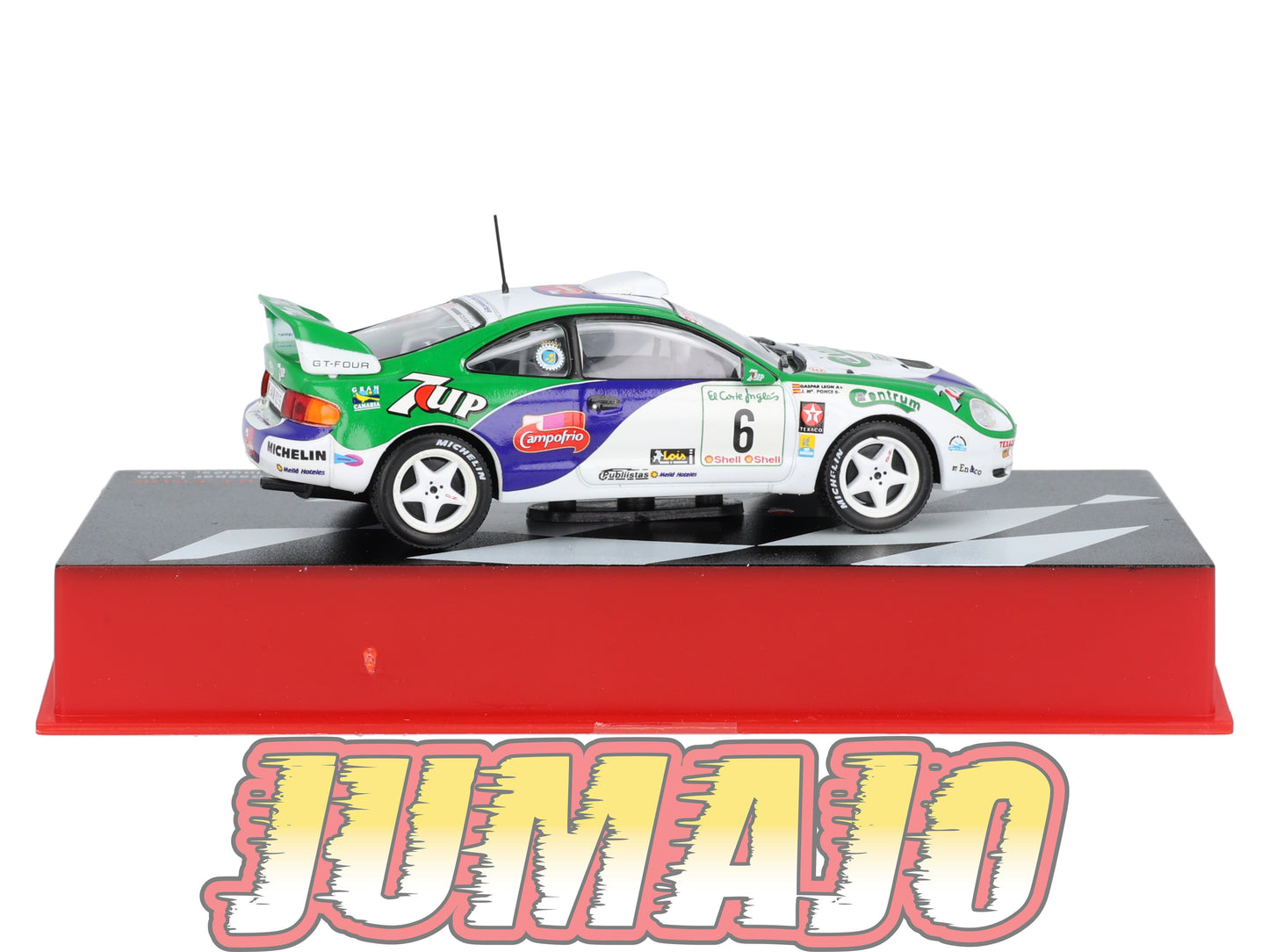 RSP10 Voiture Rallye 1/43 IXO Altaya : TOYOTA Celica GT-Four J.Ponce 1996 #6