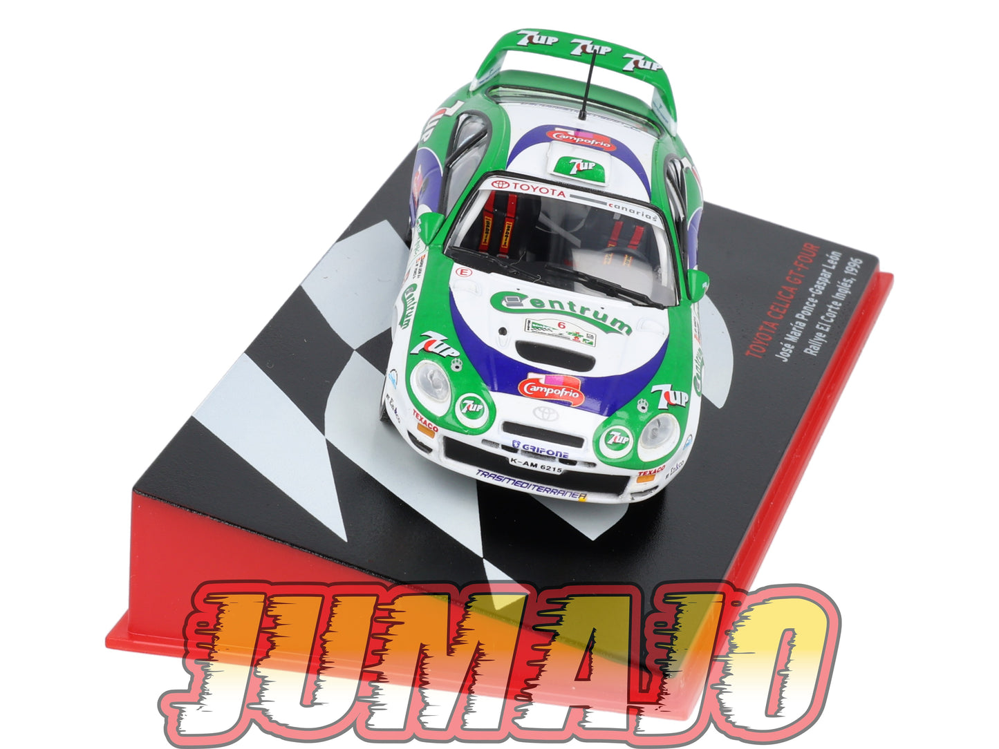 RSP10 Voiture Rallye 1/43 IXO Altaya : TOYOTA Celica GT-Four J.Ponce 1996 #6