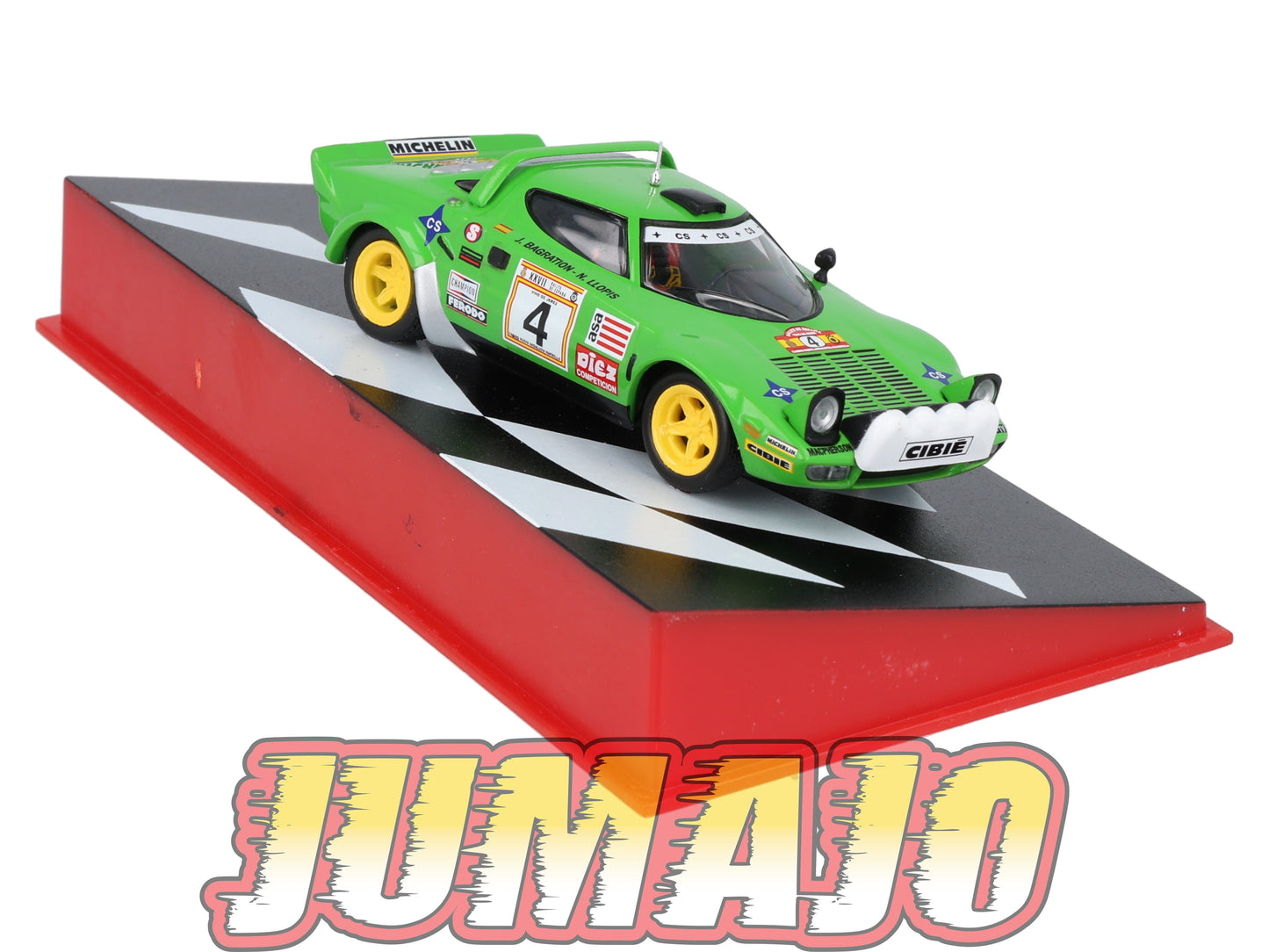 RSP23 Voiture Rallye Espagne 1/43 IXO Altaya : LANCIA Stratos HF 1979 #4 J.Bagration
