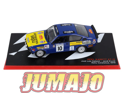 RSP39 Voiture Rallye 1/43 IXO Altaya : OPEL Kadett GT/E J.Sallent 1979 #10