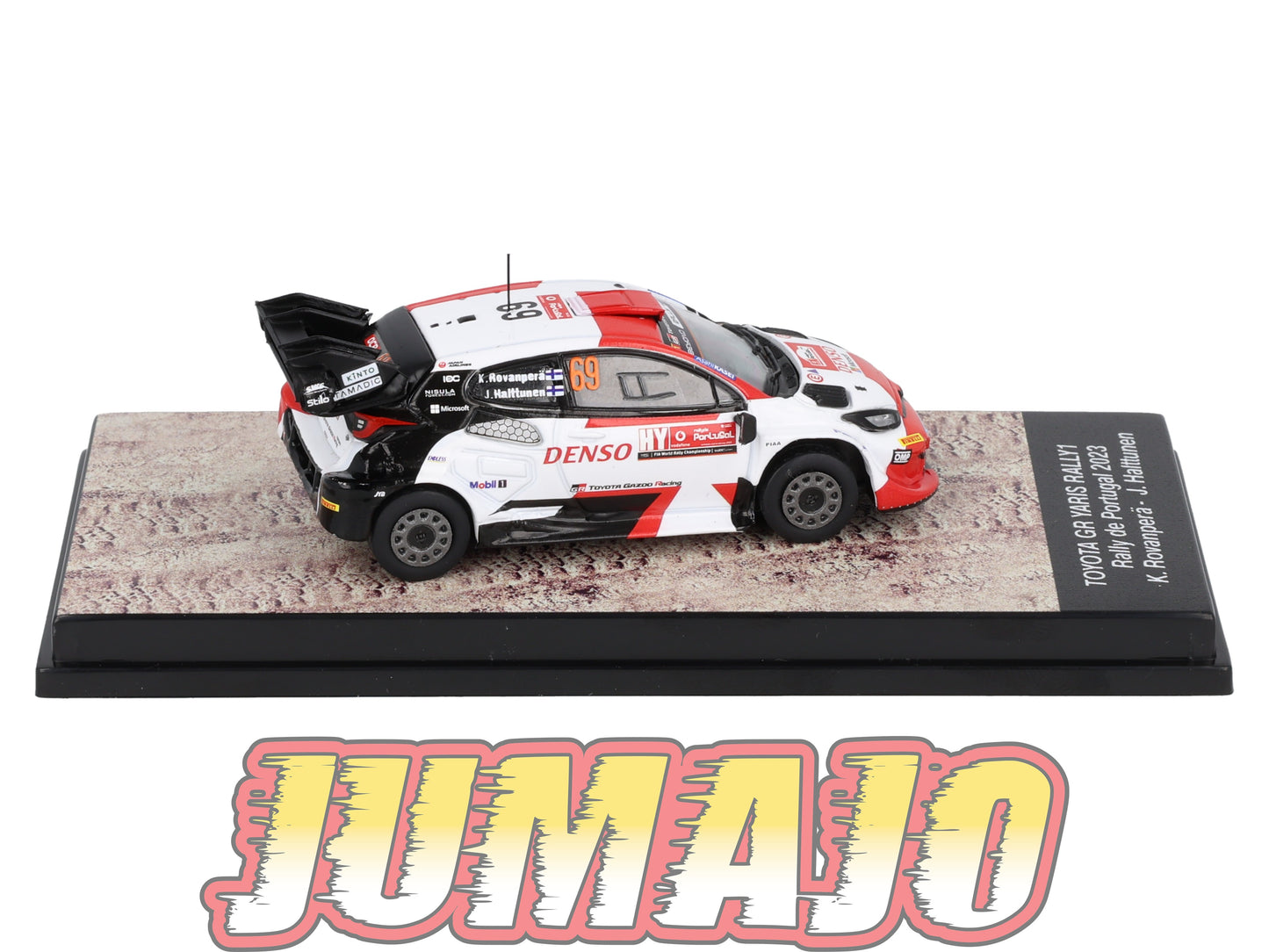 RSQ3 Voiture 1/64 IXO TEST CENTAURIA TOYOTA Yaris GR Rally1 2023 #69 K Rovanpera