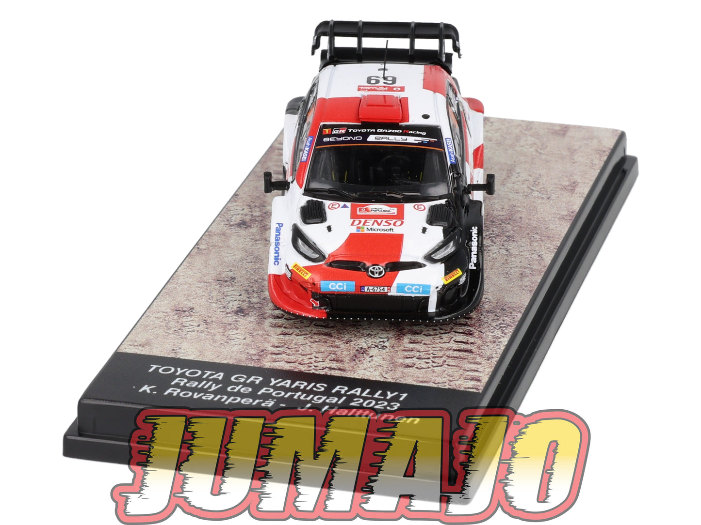 RSQ3 Voiture 1/64 IXO TEST CENTAURIA TOYOTA Yaris GR Rally1 2023 #69 K Rovanpera
