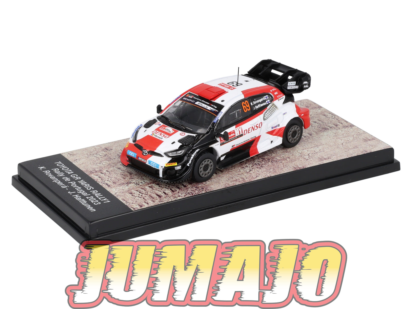 RSQ3 Voiture 1/64 IXO TEST CENTAURIA TOYOTA Yaris GR Rally1 2023 #69 K Rovanpera