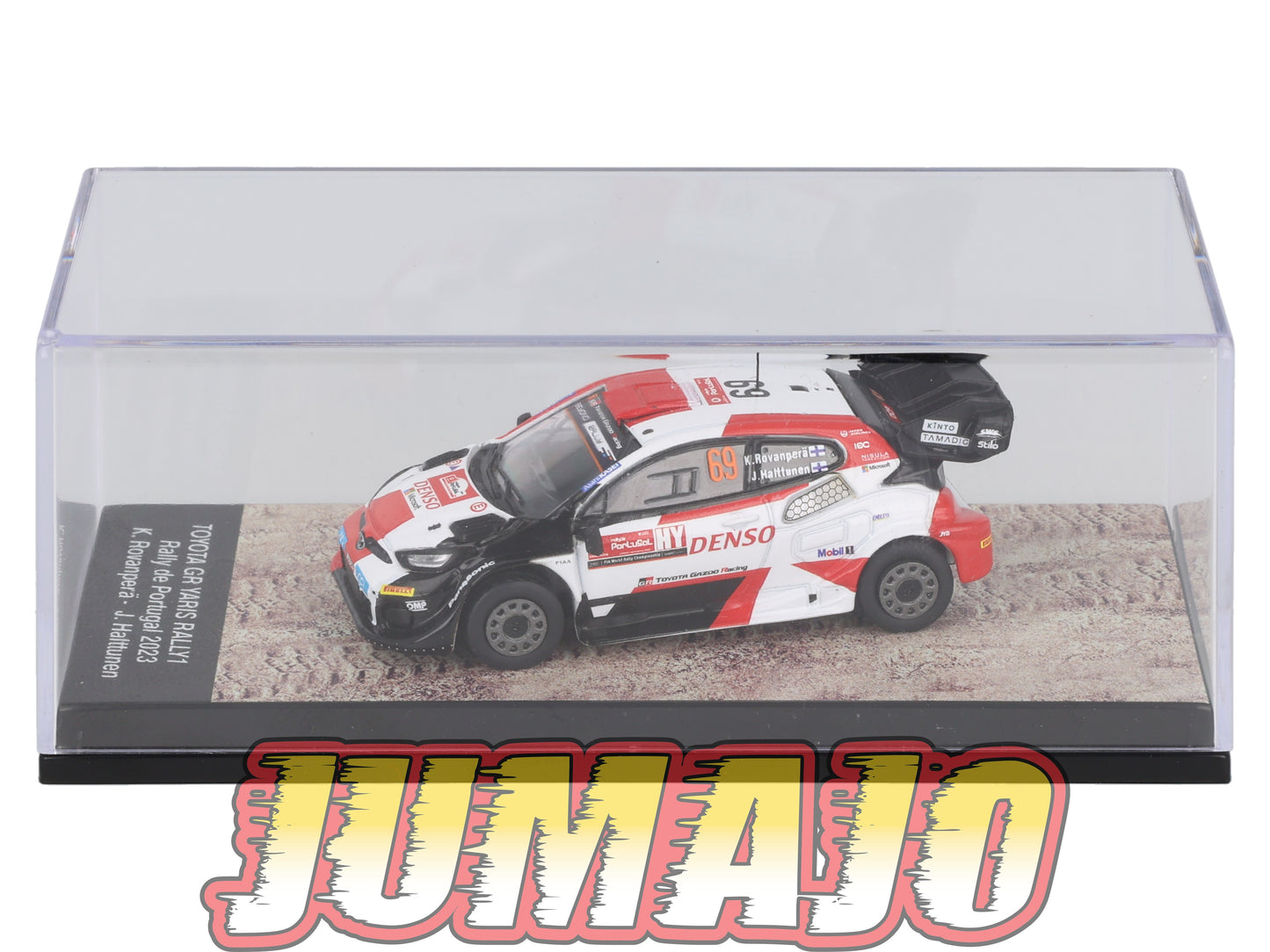 RSQ3 Voiture 1/64 IXO TEST CENTAURIA TOYOTA Yaris GR Rally1 2023 #69 K Rovanpera