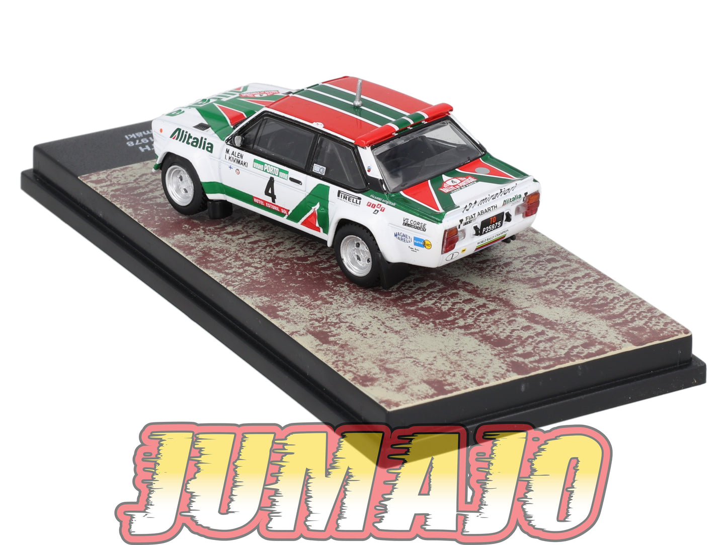 RSQ4 Voiture 1/64 IXO TEST CENTAURIA FIAT 131 Abarth 1978 #4 M Alen