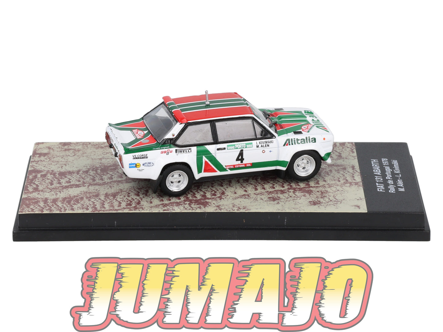 RSQ4 Voiture 1/64 IXO TEST CENTAURIA FIAT 131 Abarth 1978 #4 M Alen