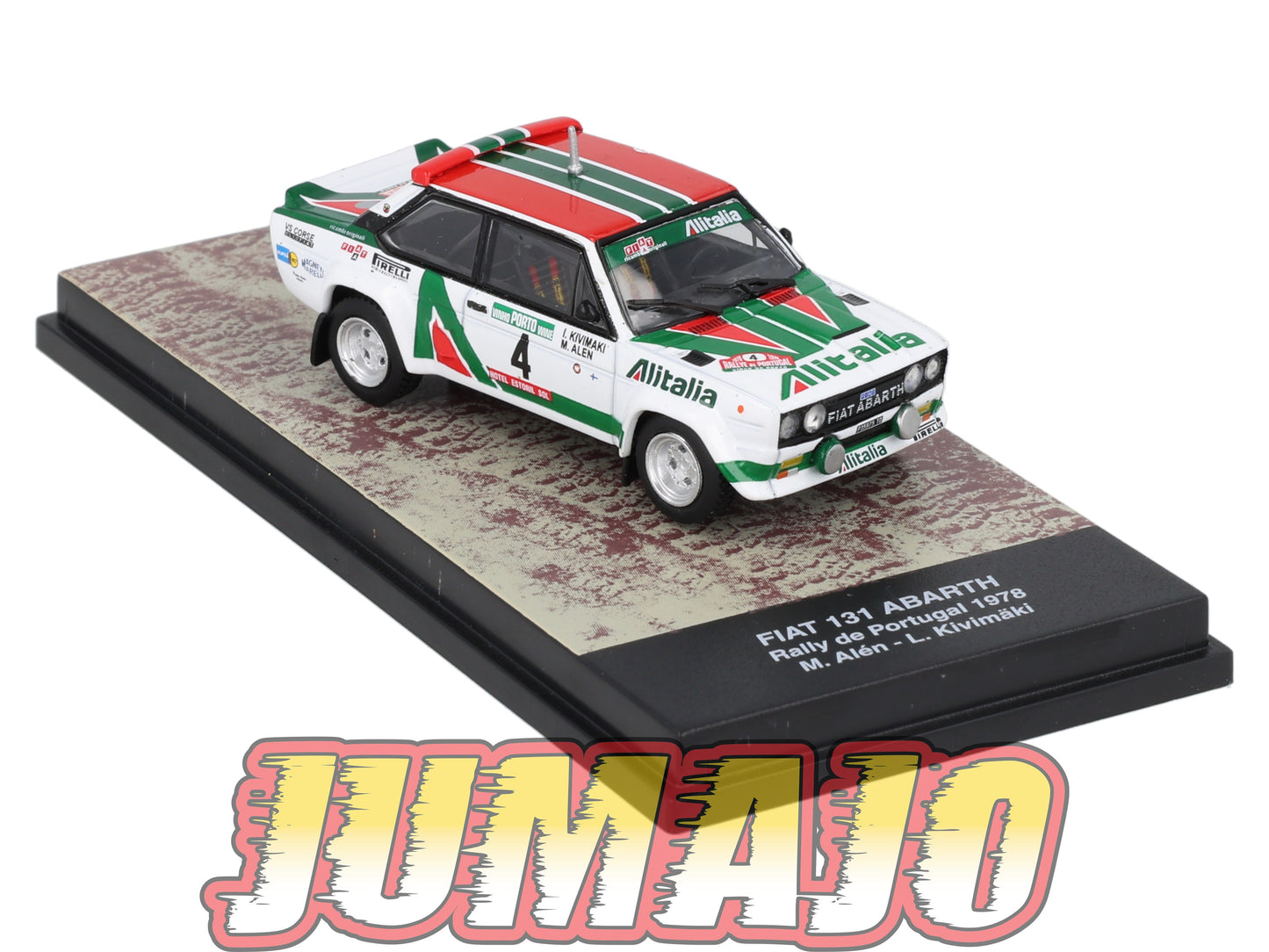 RSQ4 Voiture 1/64 IXO TEST CENTAURIA FIAT 131 Abarth 1978 #4 M Alen