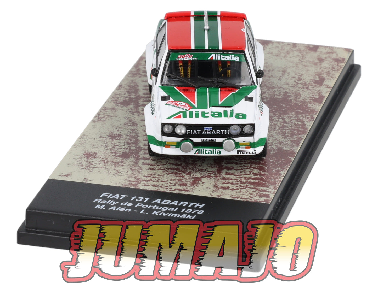 RSQ4 Voiture 1/64 IXO TEST CENTAURIA FIAT 131 Abarth 1978 #4 M Alen