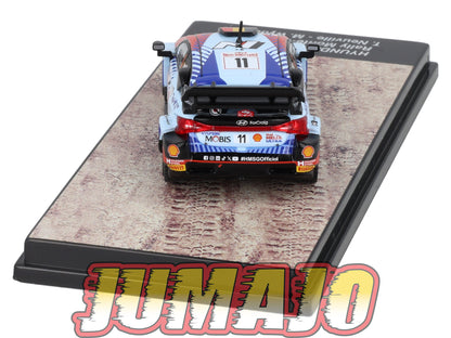 RSQ5 Voiture 1/64 IXO TEST CENTAURIA HYUNDAI i20 N Rally1 2024 #11 T Neuville