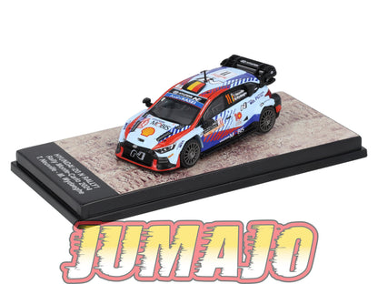 RSQ5 Voiture 1/64 IXO TEST CENTAURIA HYUNDAI i20 N Rally1 2024 #11 T Neuville