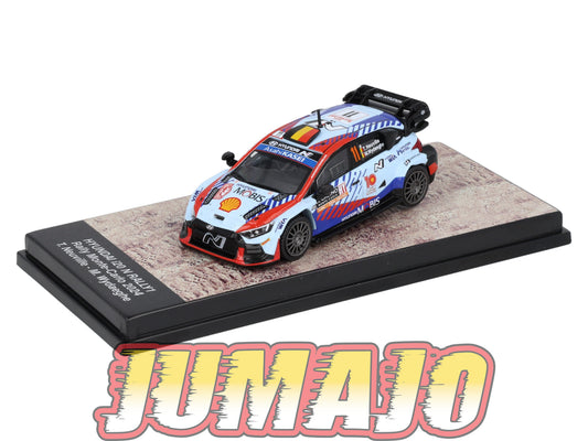 RSQ5 Voiture 1/64 IXO TEST CENTAURIA HYUNDAI i20 N Rally1 2024 #11 T Neuville
