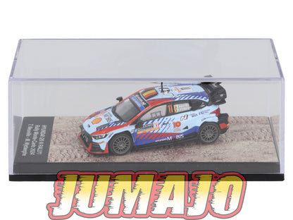 RSQ5 Voiture 1/64 IXO TEST CENTAURIA HYUNDAI i20 N Rally1 2024 #11 T Neuville